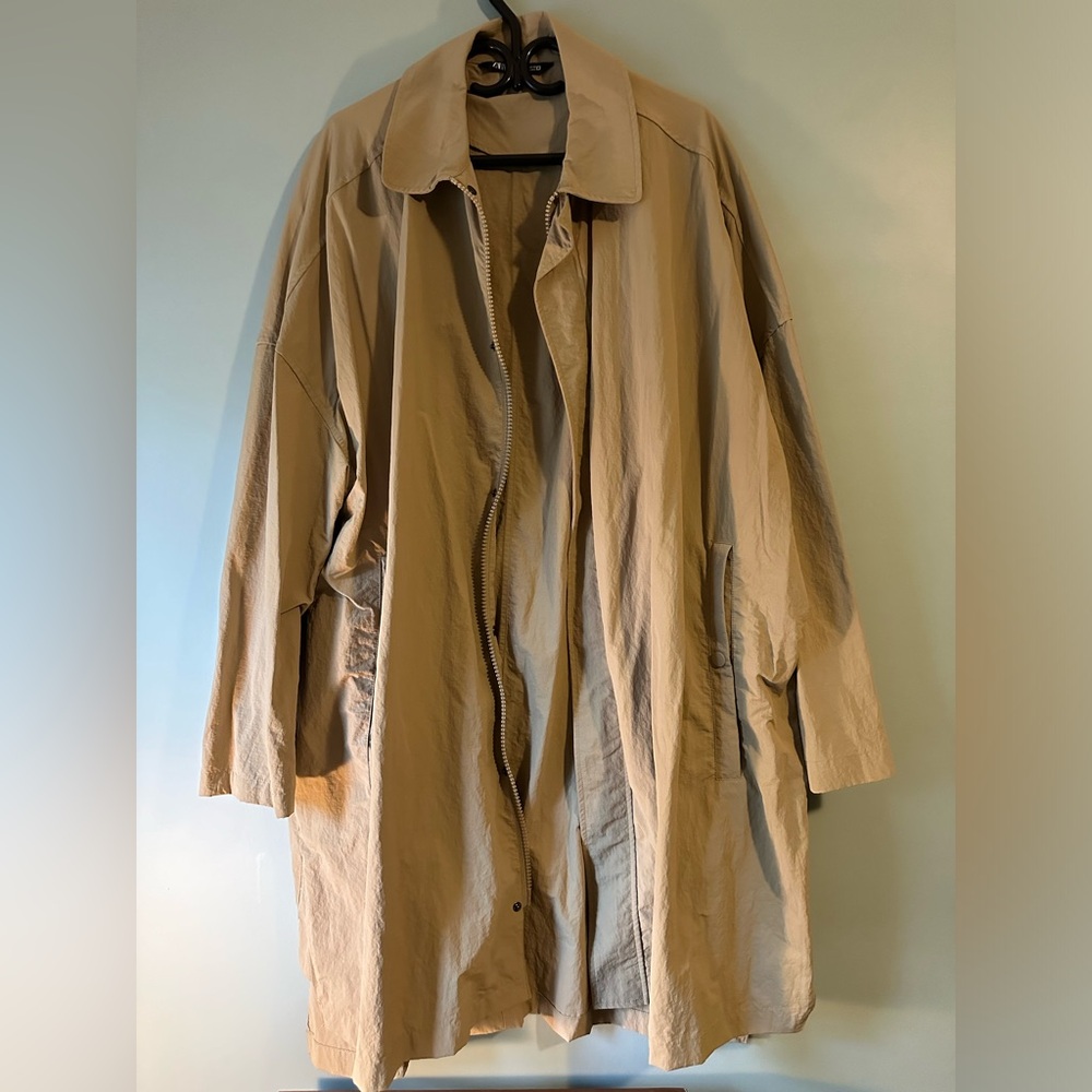 Zara - Nylon Trench Coat